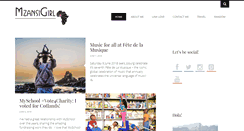 Desktop Screenshot of mzansigirl.com